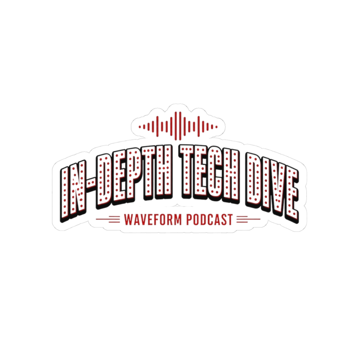 Stickers - Waveform: The MKBHD Podcast accessories collection