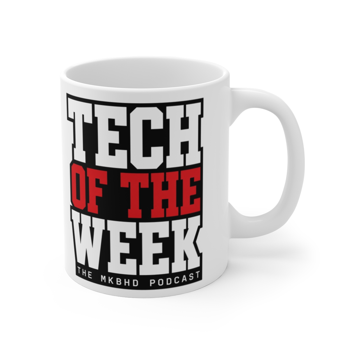 Waveform: The MKBHD Podcast "Tech of the Week" White Mug