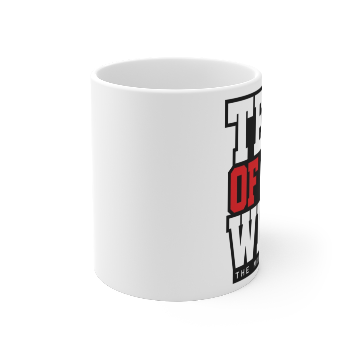 Waveform: The MKBHD Podcast "Tech of the Week" White Mug - alternate angle 1, merchandise