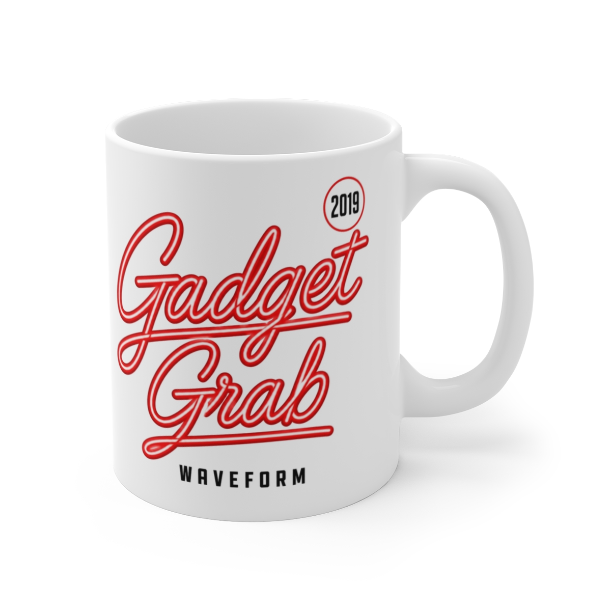 Waveform: The MKBHD Podcast "Gadget Grab" White Mug