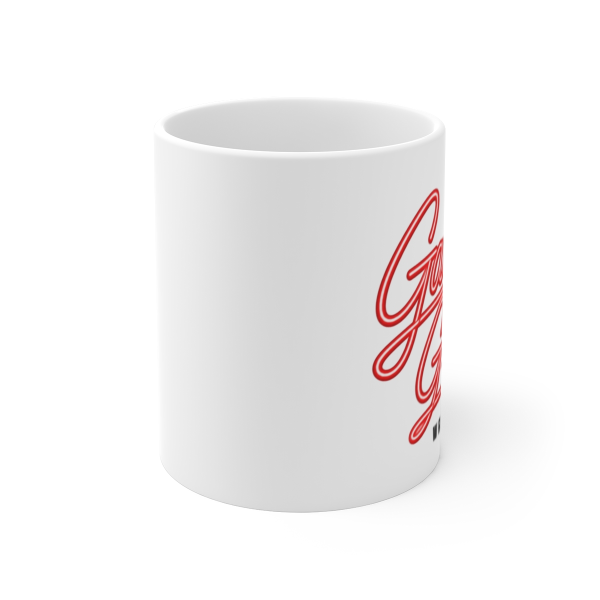 Waveform: The MKBHD Podcast "Gadget Grab" White Mug - alternate angle 1, merchandise
